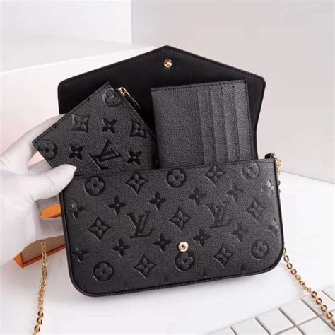 Louis Vuitton black small purse